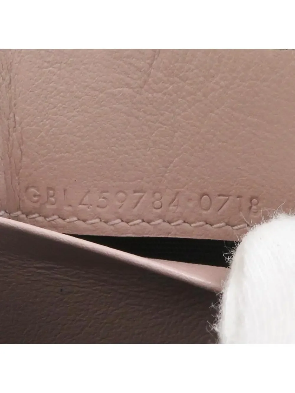 Auth Saint Laurent Trifold Wallet Pink #280351S16B